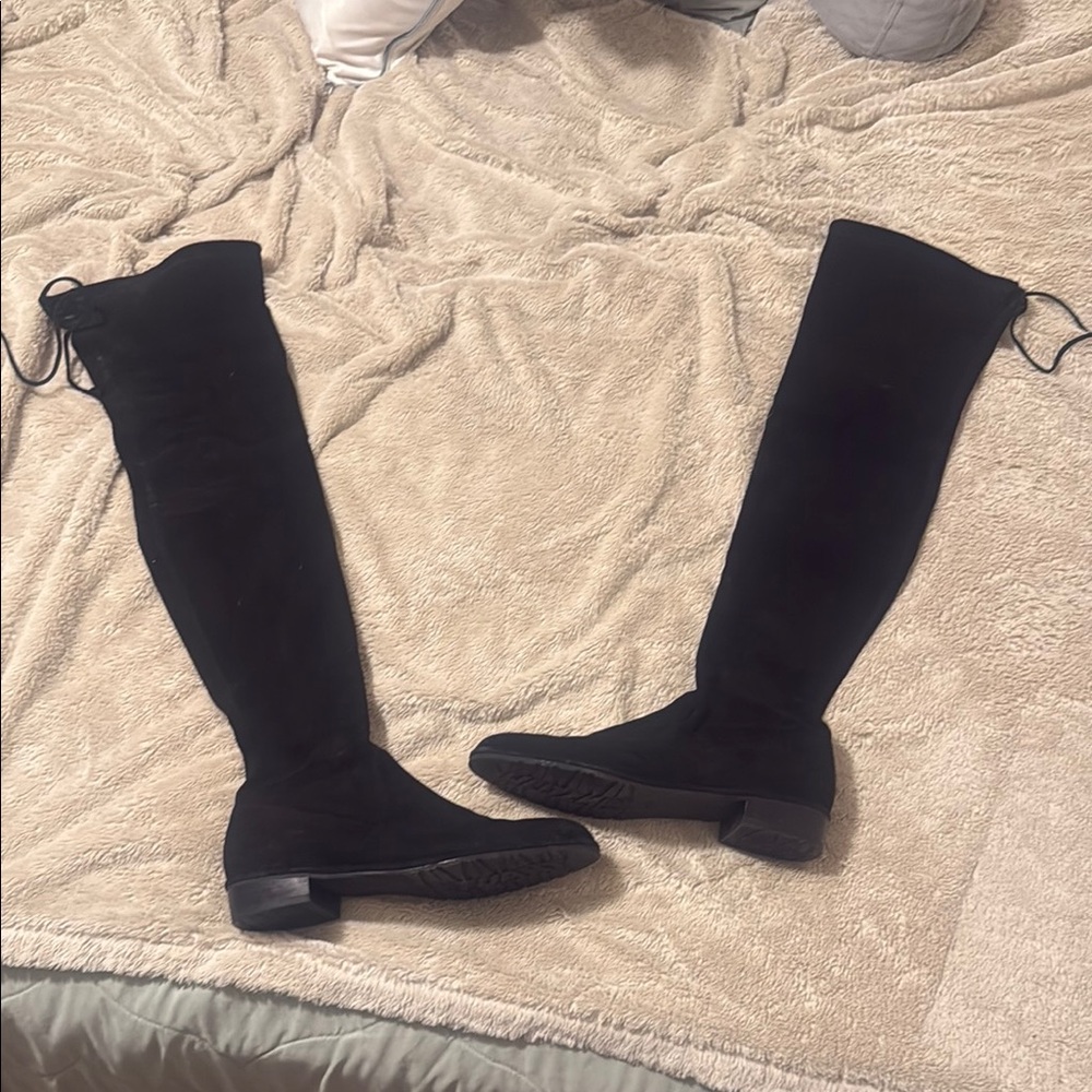 Stuart Weitzman Lowland Suede thigh high Boots